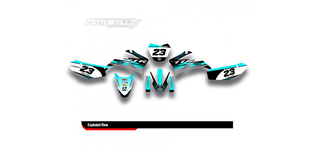 YAMAHA TTR 110 2008-2025 GRAPHIC DECAL KIT