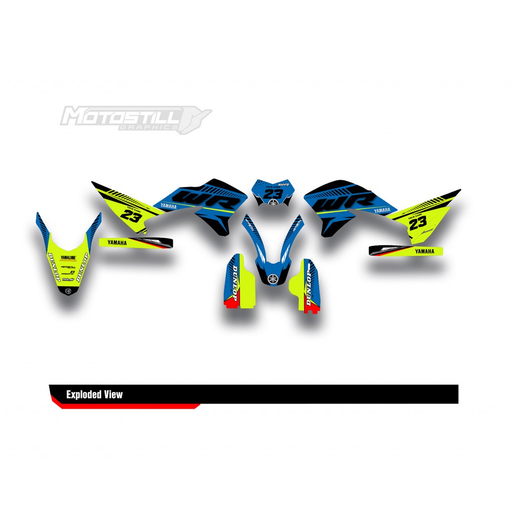 YAMAHA WR250 R-X GRAPHIC STICKER SET DECAL KIT