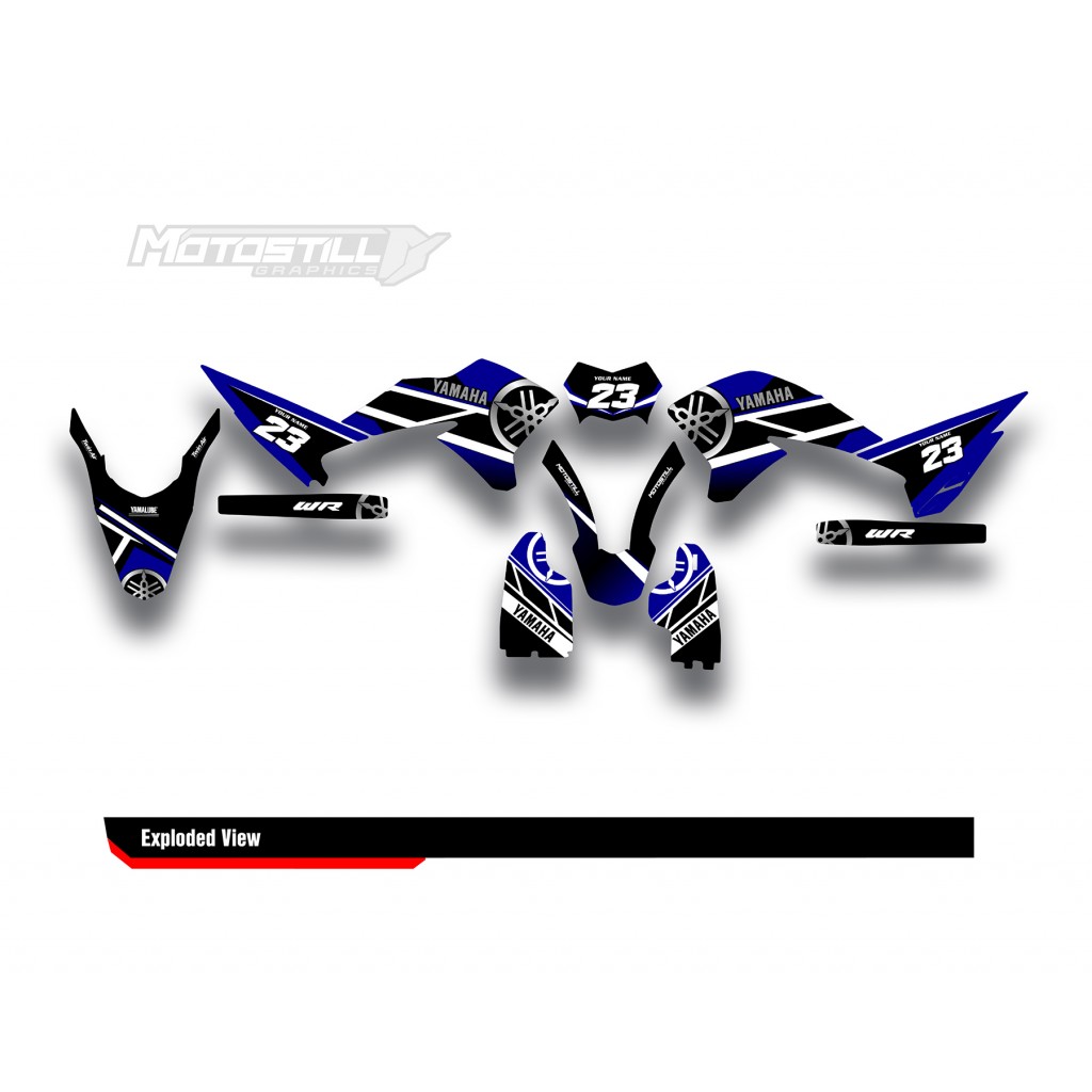 YAMAHA WR250 R-X GRAPHIC STICKER SET DECAL KIT