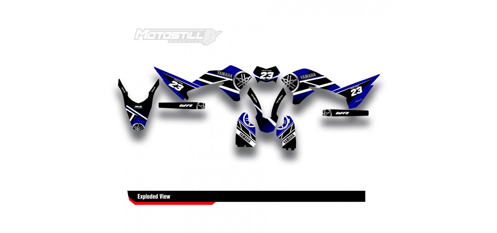 YAMAHA WR250 R-X GRAPHIC STICKER SET DECAL KIT