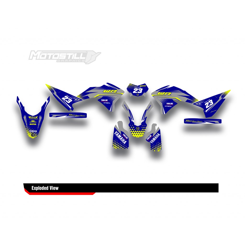YAMAHA WR250 R-X GRAPHIC STICKER SET DECAL KIT