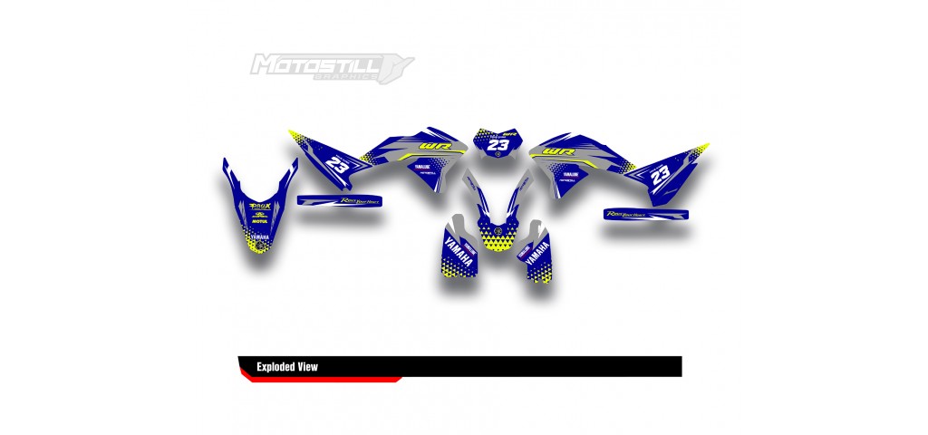 YAMAHA WR250 R-X GRAPHIC STICKER SET DECAL KIT