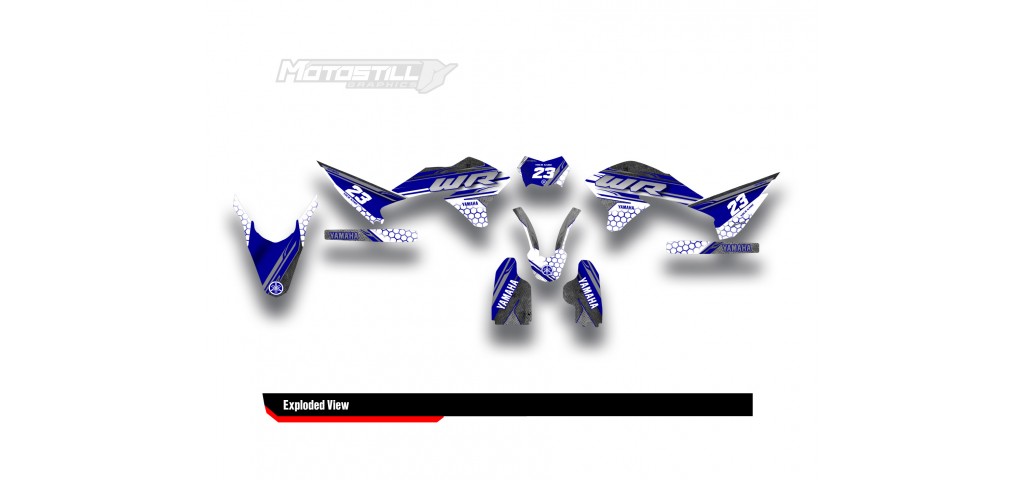 YAMAHA WR250 R-X GRAPHIC STICKER SET DECAL KIT