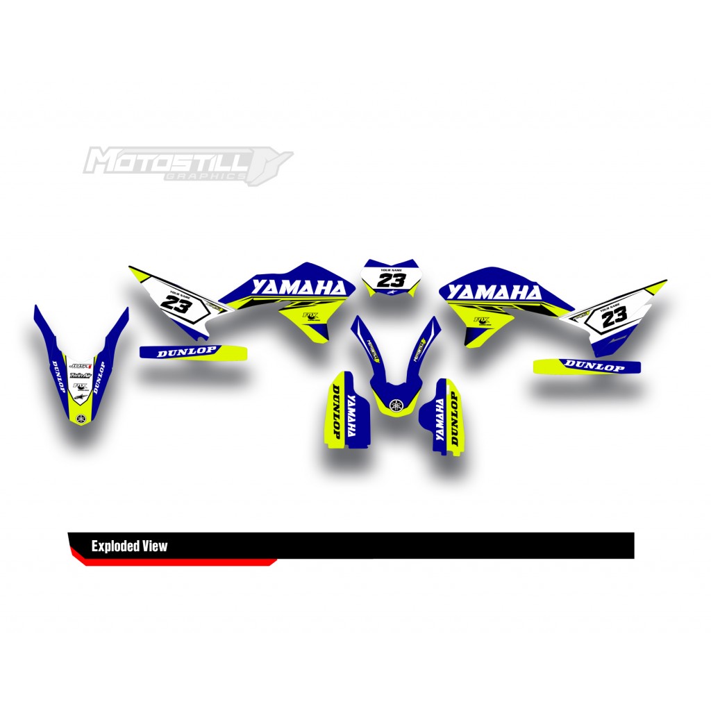 YAMAHA WR250 R-X GRAPHIC STICKER SET DECAL KIT