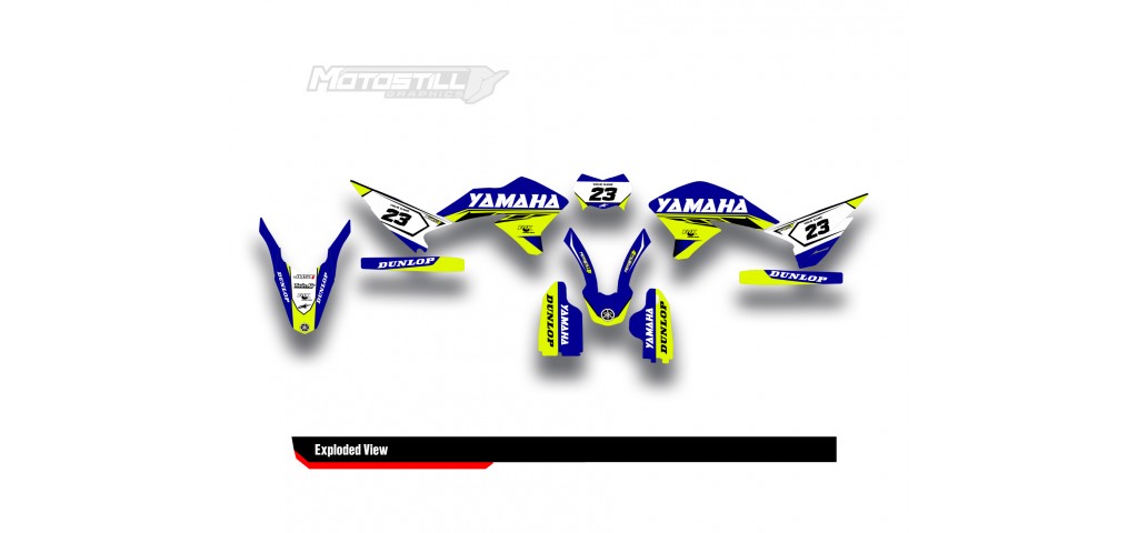 YAMAHA WR250 R-X GRAPHIC STICKER SET DECAL KIT