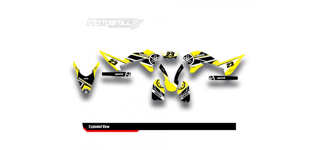 YAMAHA WR250 R-X GRAPHIC STICKER SET DECAL KIT