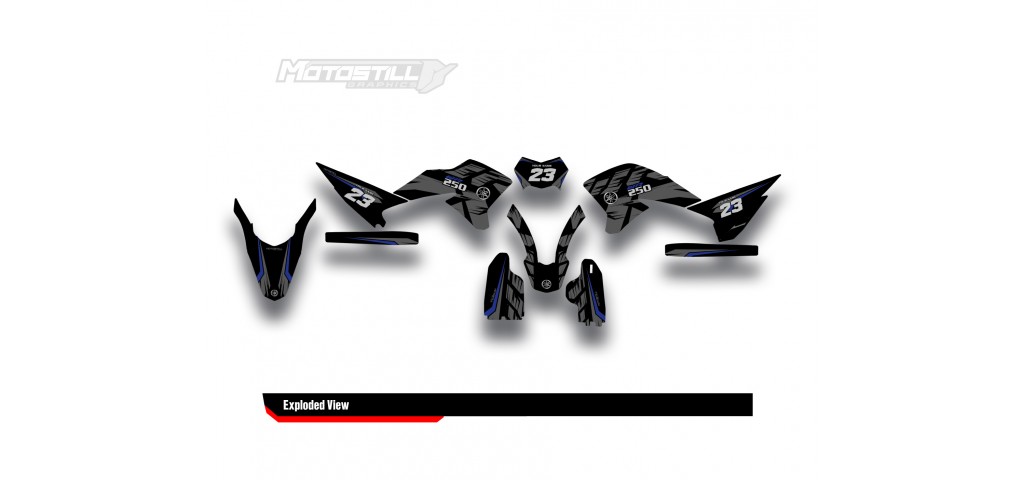 YAMAHA WR250 R-X GRAPHIC STICKER SET DECAL KIT