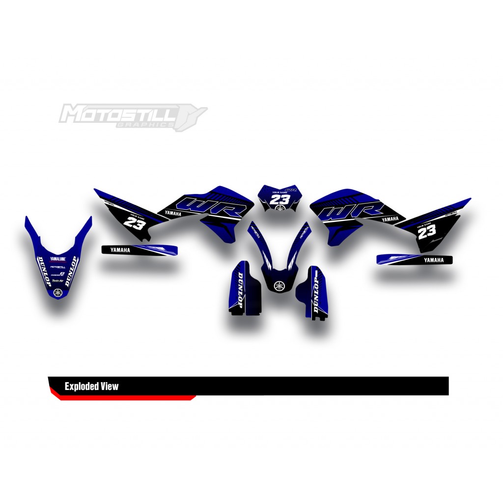 YAMAHA WR250 R-X GRAPHIC STICKER SET DECAL KIT