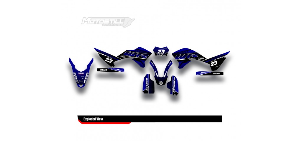 YAMAHA WR250 R-X GRAPHIC STICKER SET DECAL KIT