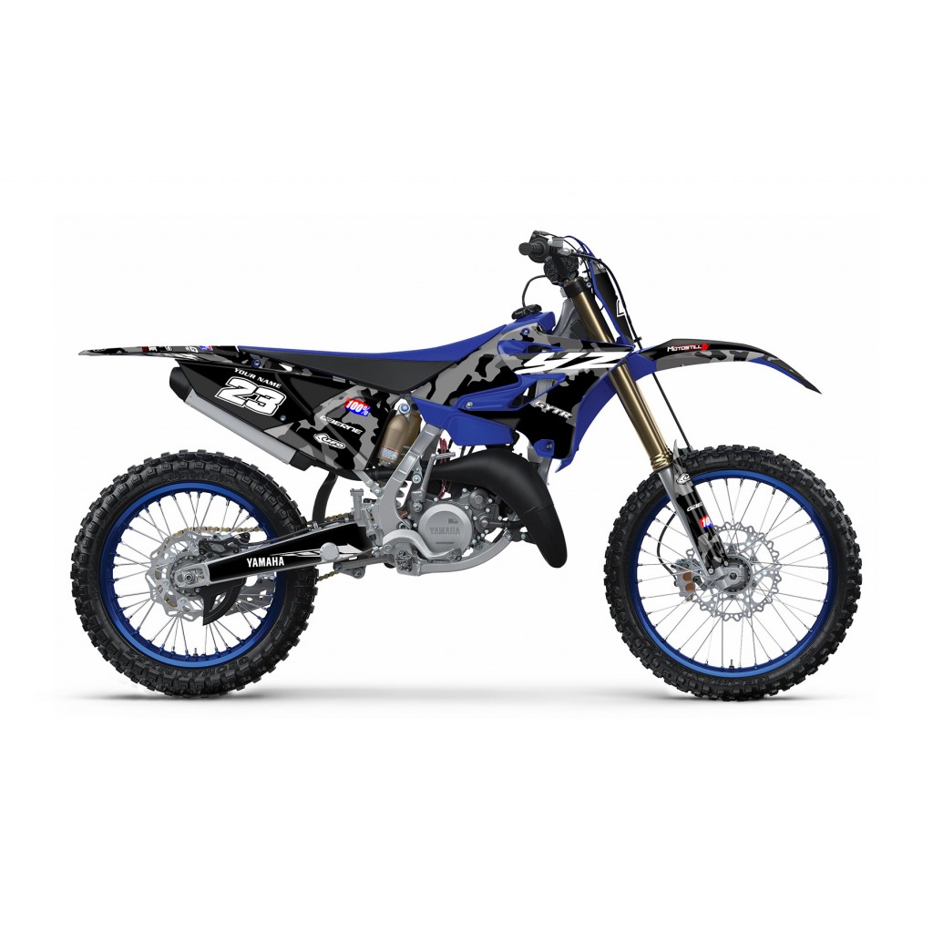YAMAHA YZ 125 - 250 GRAPHIC STICKER SET DECAL KIT
