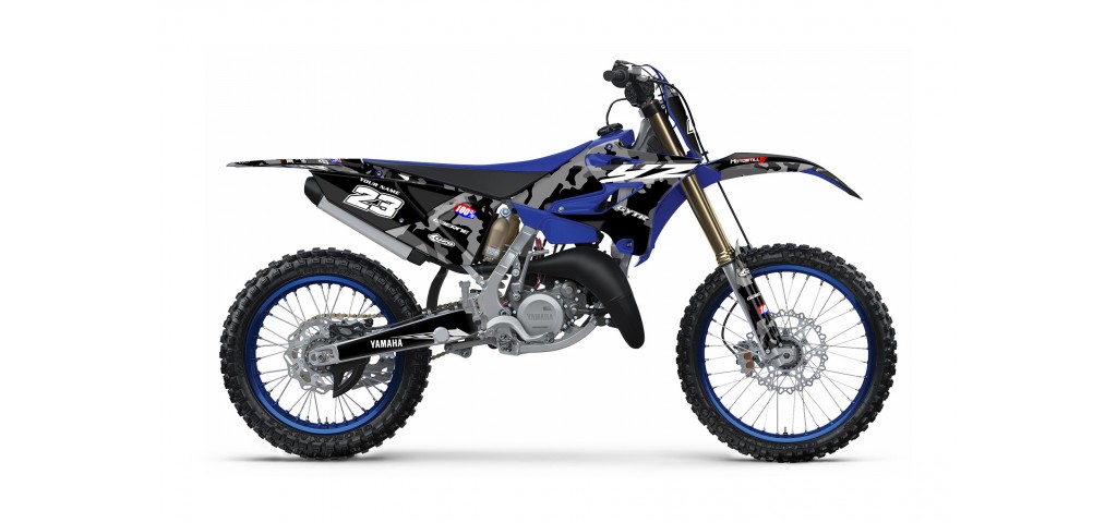 YAMAHA YZ 125 - 250 GRAPHIC STICKER SET DECAL KIT