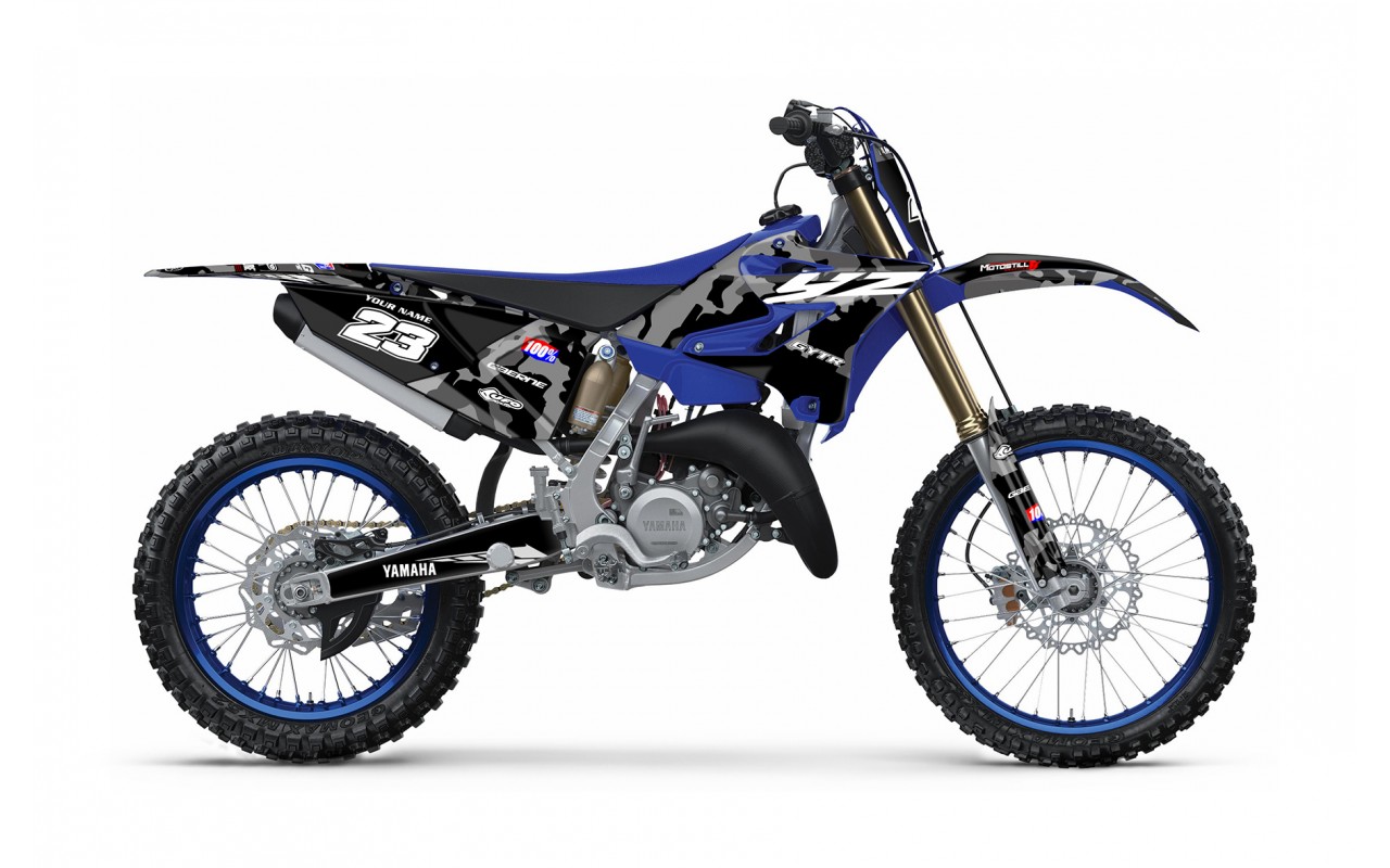 YAMAHA YZ 125 - 250 GRAPHIC STICKER SET DECAL KIT