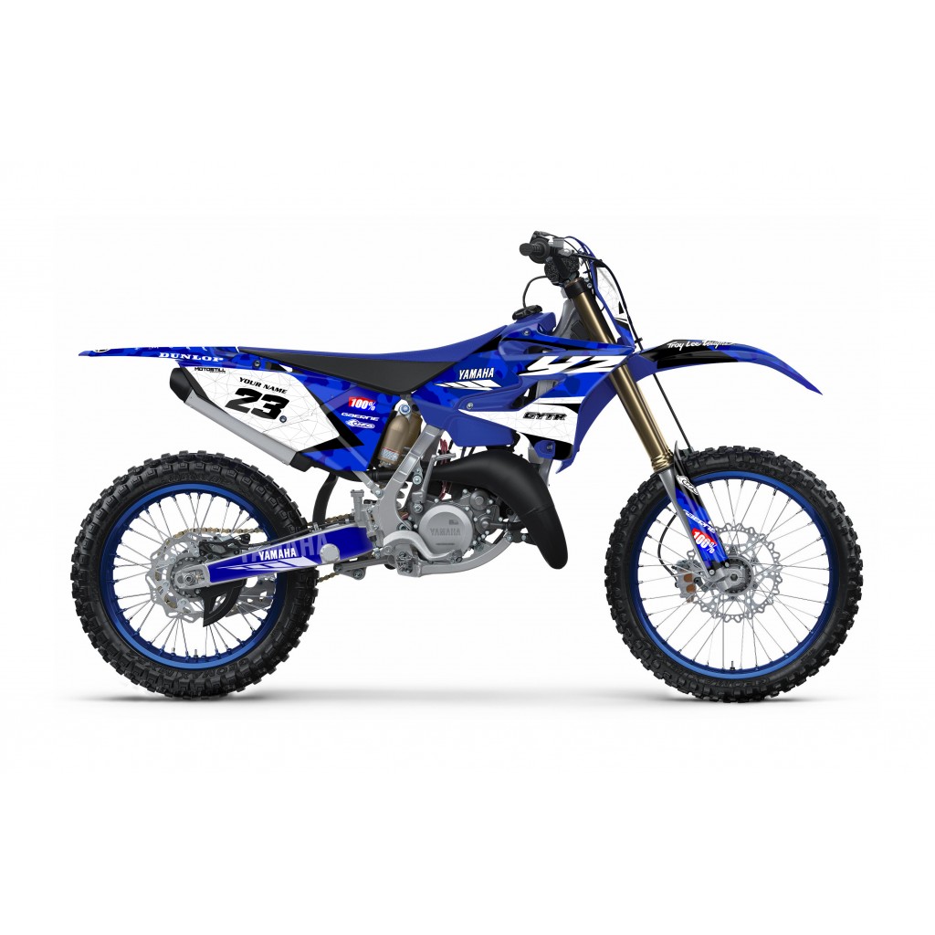YAMAHA YZ 125 - 250 GRAPHIC STICKER SET DECAL KIT