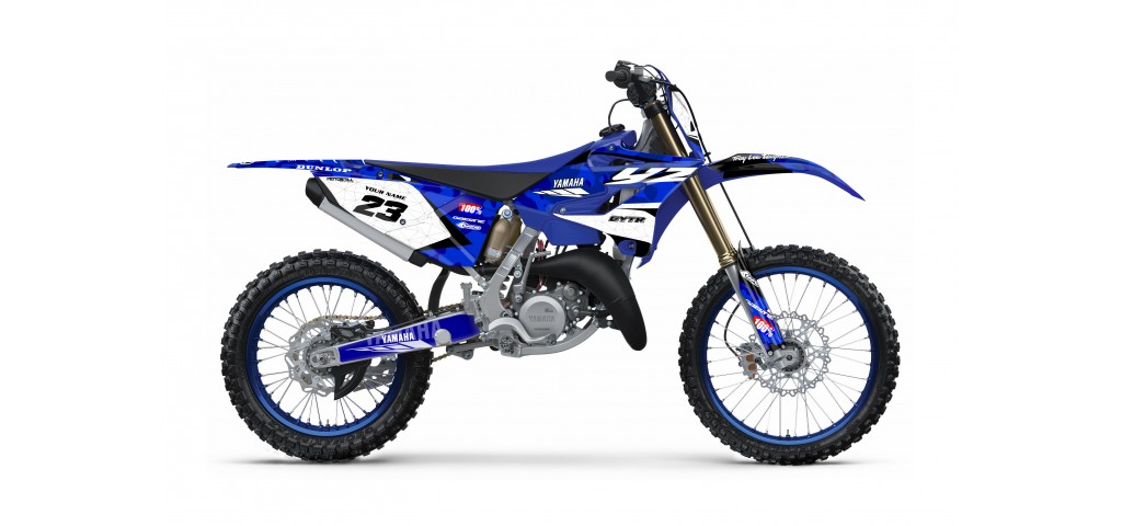 YAMAHA YZ 125 - 250 GRAPHIC STICKER SET DECAL KIT