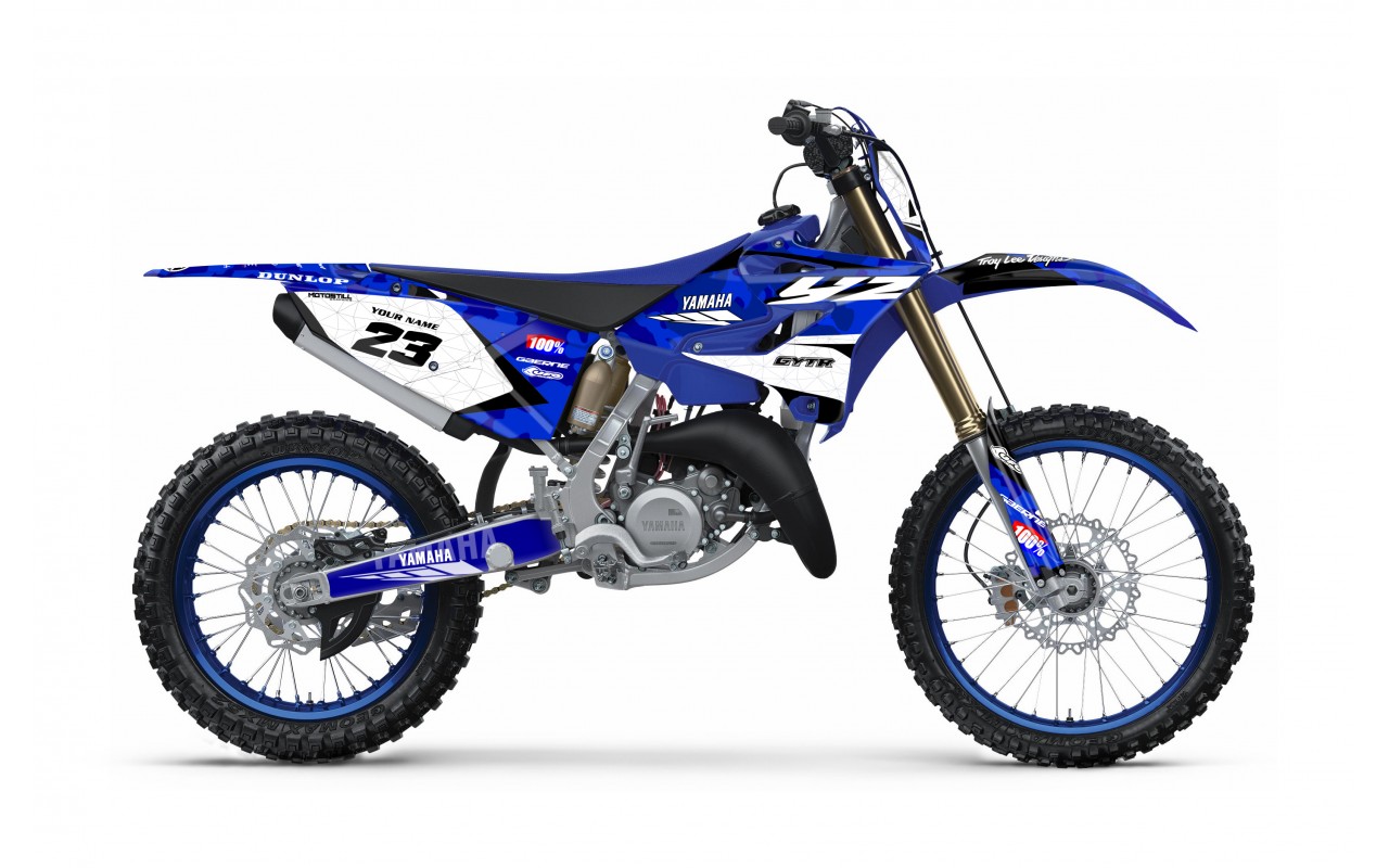 YAMAHA YZ 125 - 250 GRAPHIC STICKER SET DECAL KIT