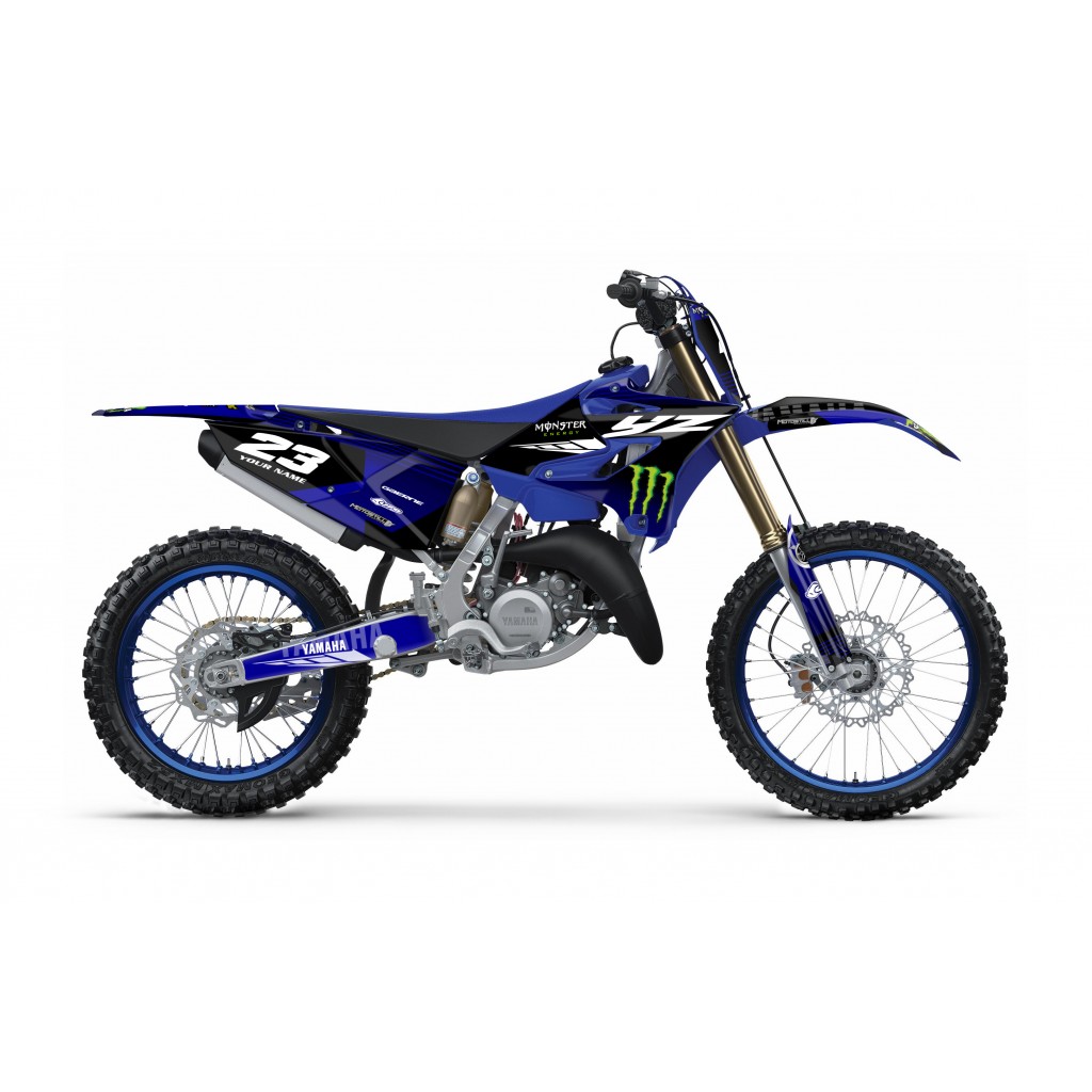 YAMAHA YZ 125 - 250 GRAPHIC STICKER SET DECAL KIT