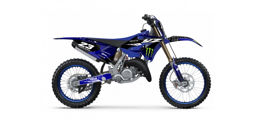 YAMAHA YZ 125 - 250 GRAPHIC STICKER SET DECAL KIT