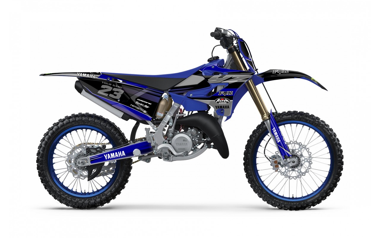 YAMAHA YZ 125 - 250 GRAPHIC STICKER SET DECAL KIT