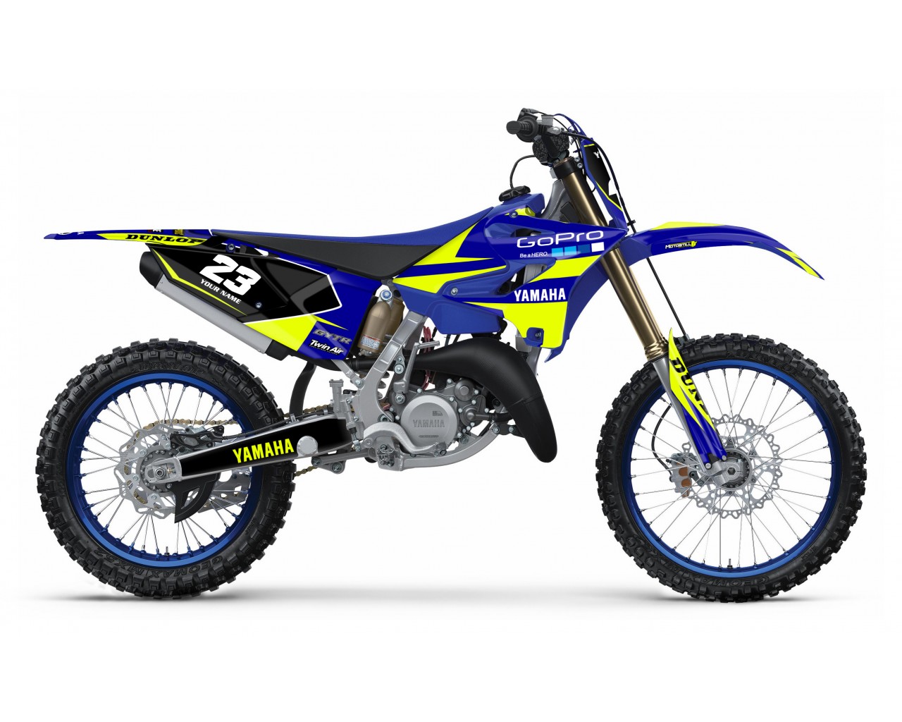 YAMAHA YZ 125 - 250 / 2015-2021 GRAPHIC SET DECAL KIT