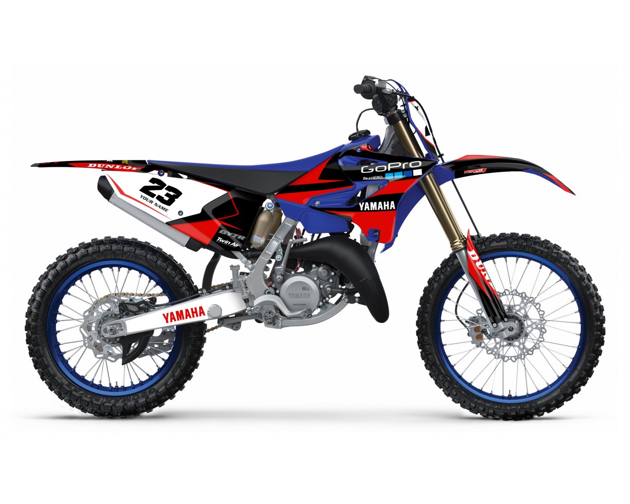 YAMAHA YZ 125 - 250 / 2015-2021 GRAPHIC SET DECAL KIT