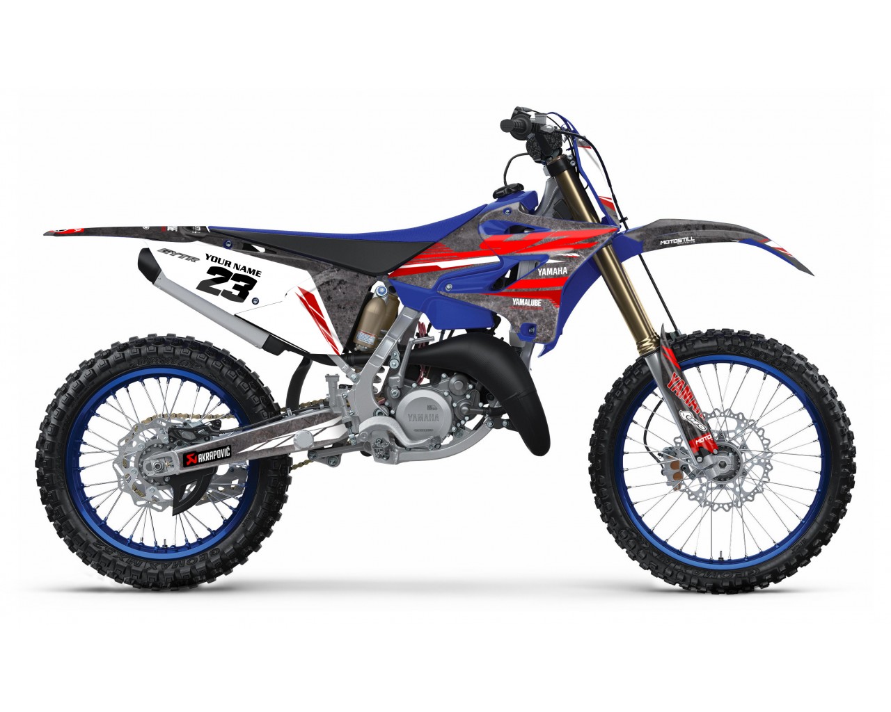 YAMAHA YZ 125 - 250 / 2015-2021 GRAPHIC SET DECAL KIT