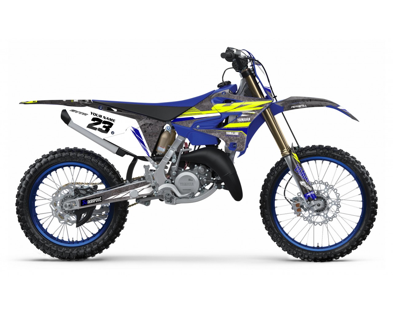 YAMAHA YZ 125 - 250 / 2015-2021 GRAPHIC SET DECAL KIT