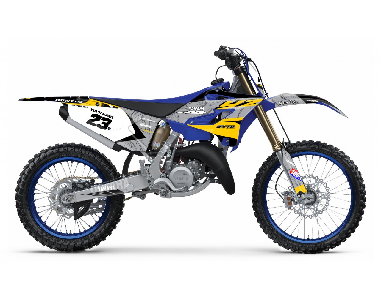 YAMAHA YZ 125 - 250 / 2015-2021 GRAPHIC SET DECAL KIT