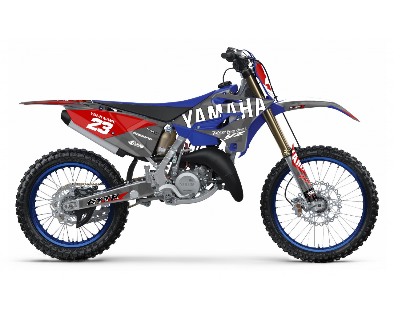 YAMAHA YZ 125 - 250 / 2015-2021 GRAPHIC SET DECAL KIT