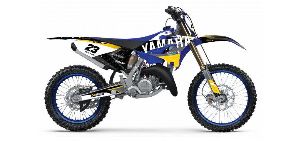 YAMAHA YZ 125 - 250 / 2015-2021 GRAPHIC SET DECAL KIT