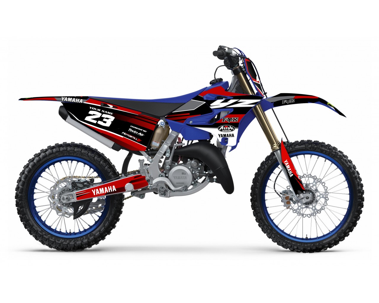 YAMAHA YZ 125 - 250 / 2015-2021 GRAPHIC SET DECAL KIT