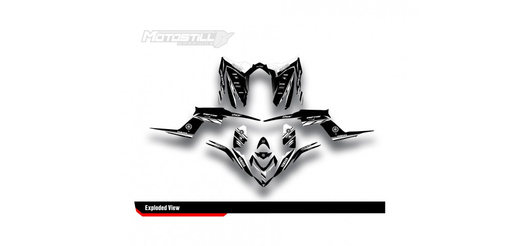 Yamaha Raptor 700 2006 - 2024 Graphıc Set - Decal Kıt