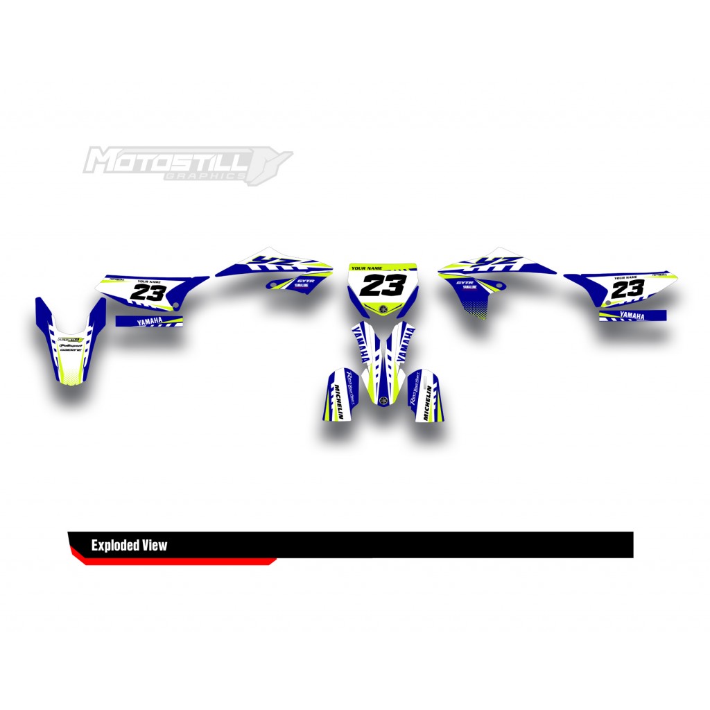 YAMAHA YZ 65 GRAPHIC STICKER SET DECAL KIT