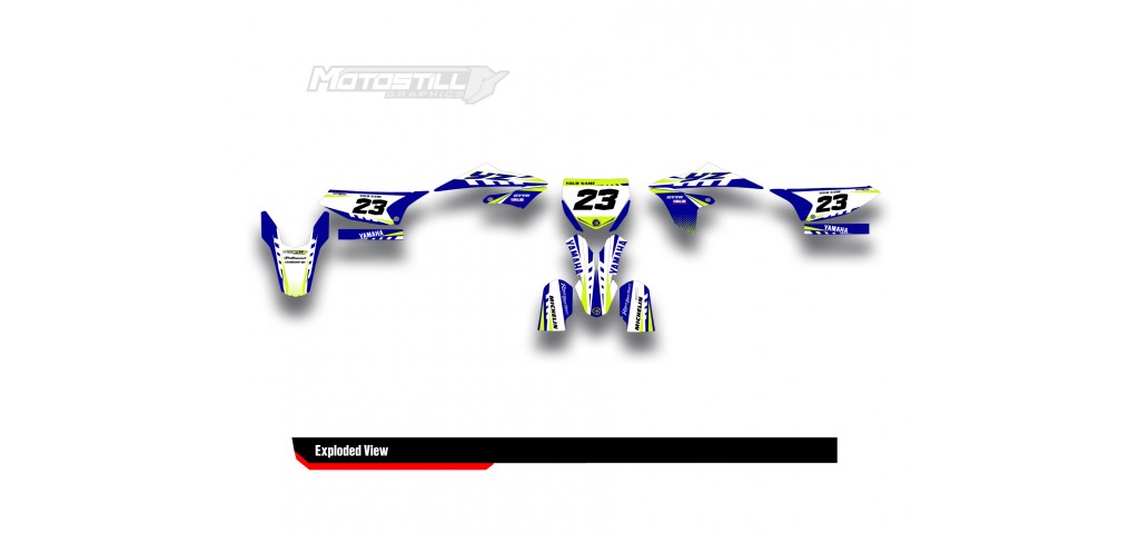 YAMAHA YZ 65 GRAPHIC STICKER SET DECAL KIT