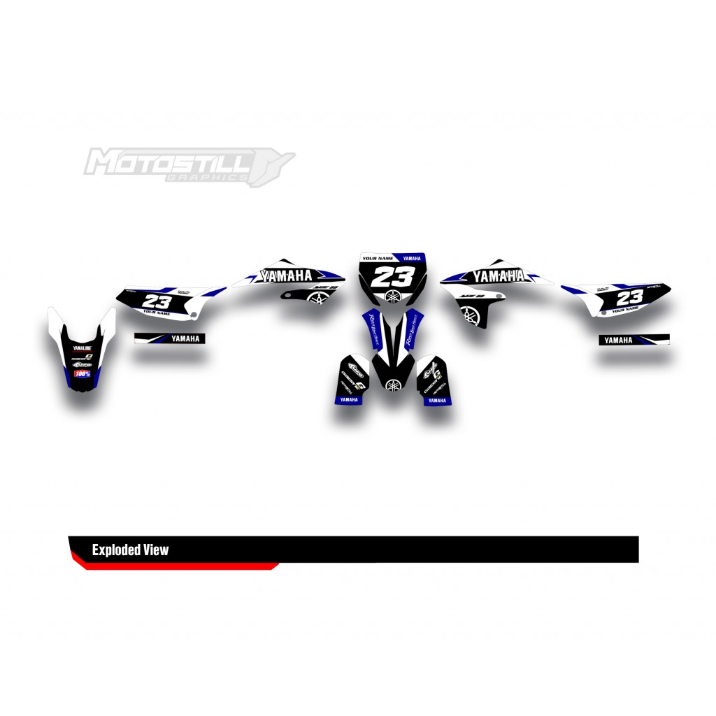 YAMAHA YZ 65 GRAPHIC STICKER SET DECAL KIT