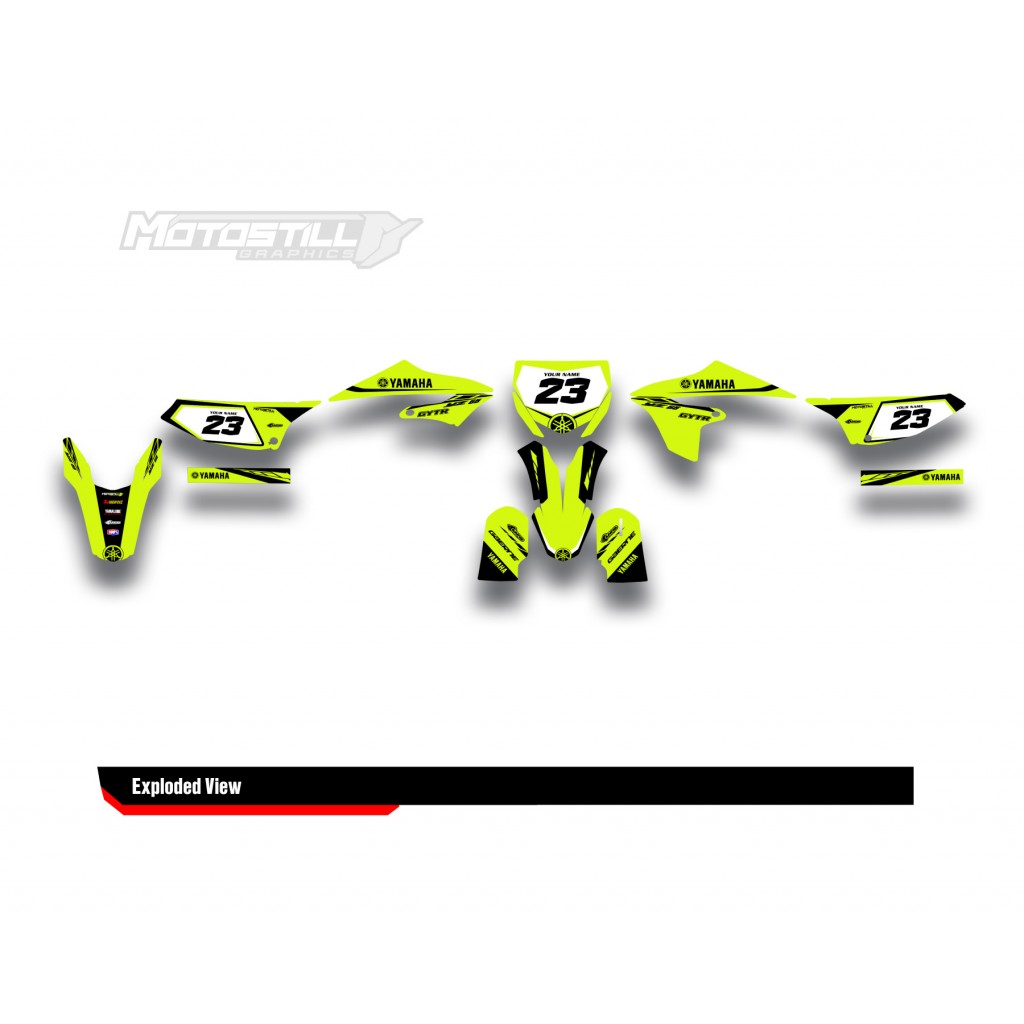 YAMAHA YZ 65 GRAPHIC STICKER SET DECAL KIT