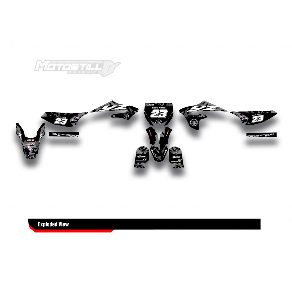 YAMAHA YZ 65 GRAPHIC STICKER SET DECAL KIT