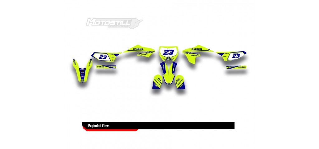 YAMAHA YZ 65 GRAPHIC STICKER SET DECAL KIT