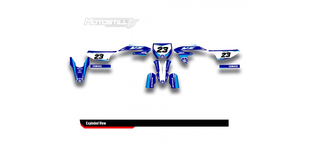 YAMAHA YZ 65 GRAPHIC STICKER SET DECAL KIT