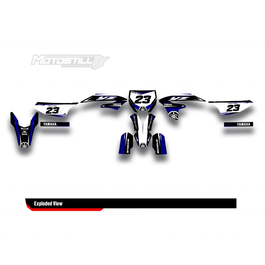 YAMAHA YZ 65 GRAPHIC STICKER SET DECAL KIT