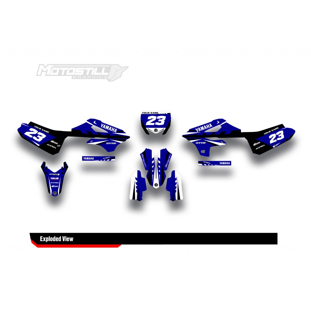 YAMAHA YZ 85 GRAPHIC STICKER SET DECAL KIT