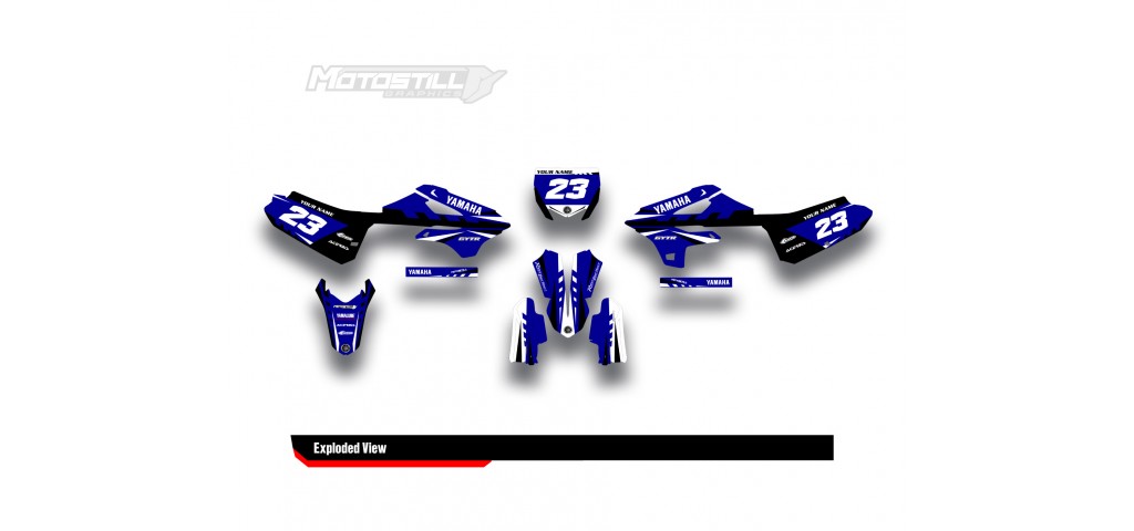 YAMAHA YZ 85 GRAPHIC STICKER SET DECAL KIT
