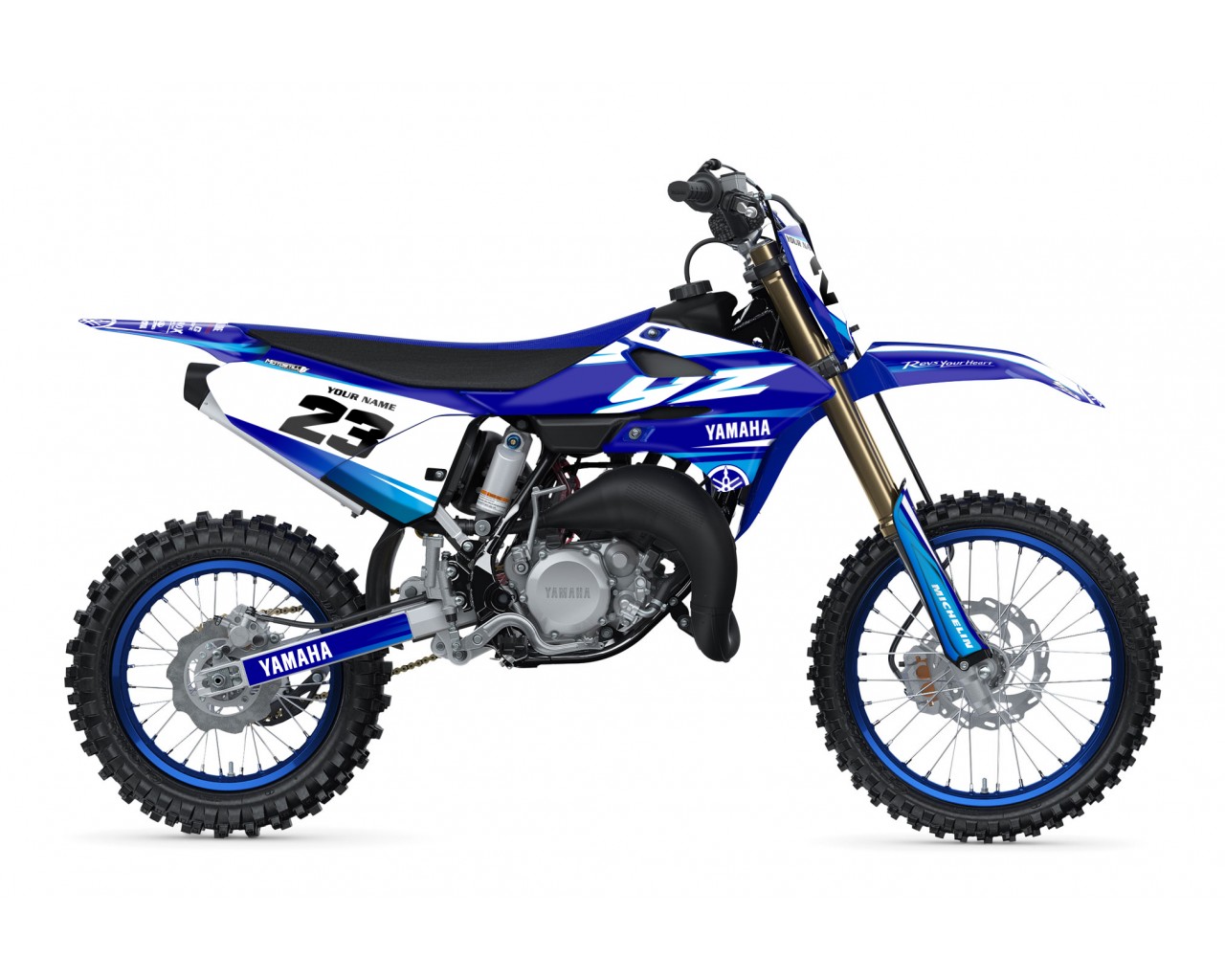 YAMAHA YZ 85 GRAPHIC STICKER SET DECAL KIT