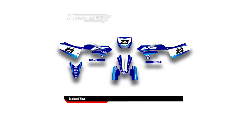 YAMAHA YZ 85 GRAPHIC STICKER SET DECAL KIT