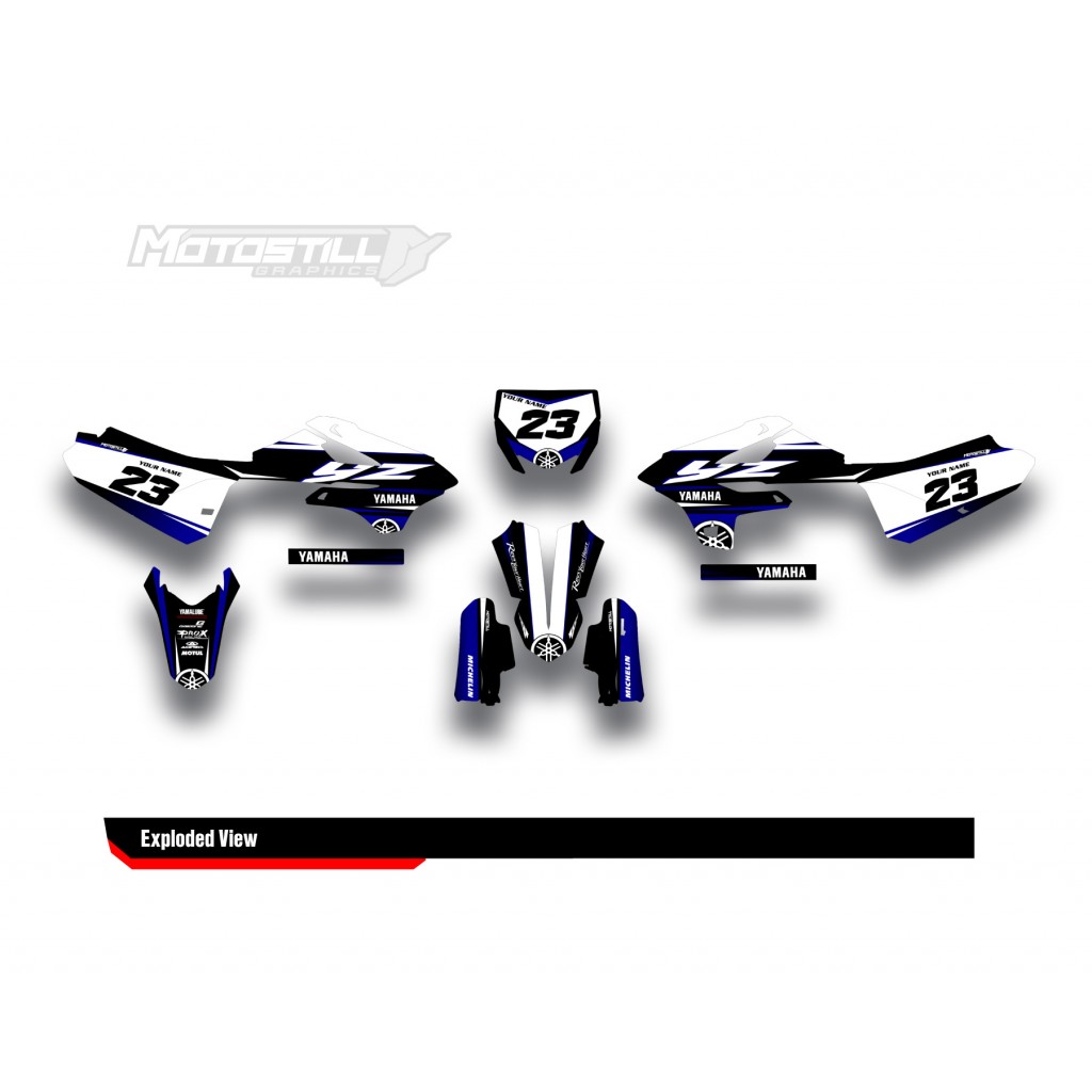 YAMAHA YZ 85 GRAPHIC STICKER SET DECAL KIT