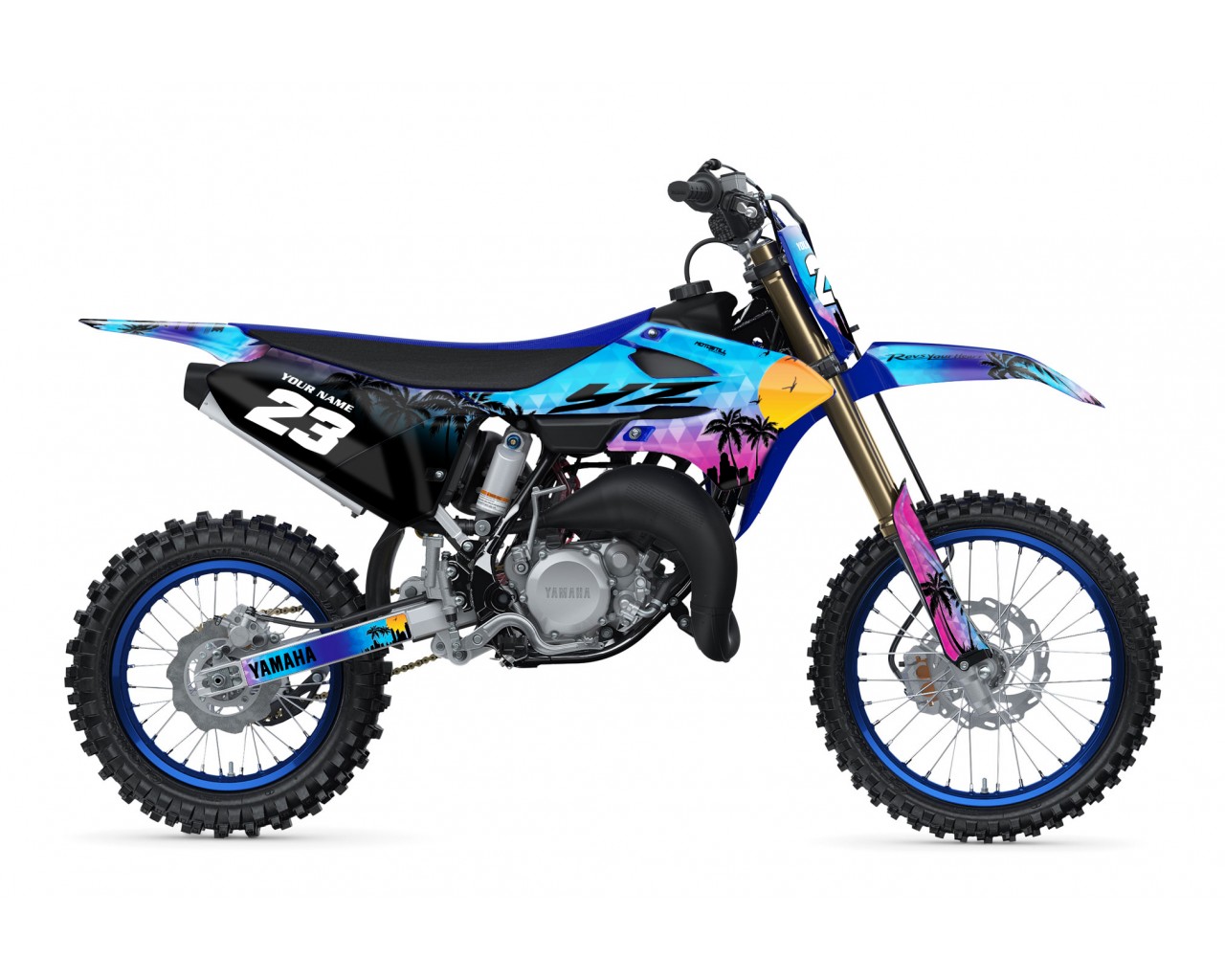 YAMAHA YZ 85 GRAPHIC STICKER SET DECAL KIT
