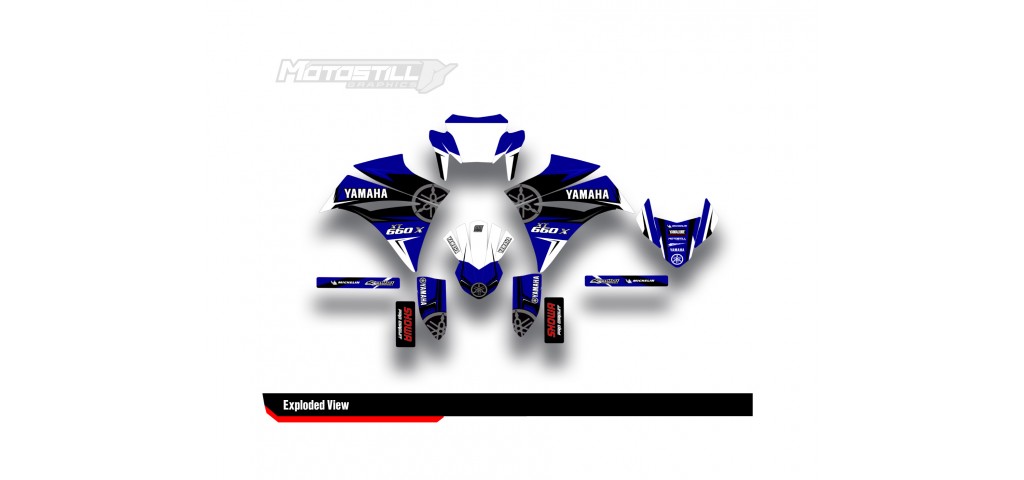 YAMAHA XTX 2004-2007 GRAPHIC STICKER SET DECAL KIT