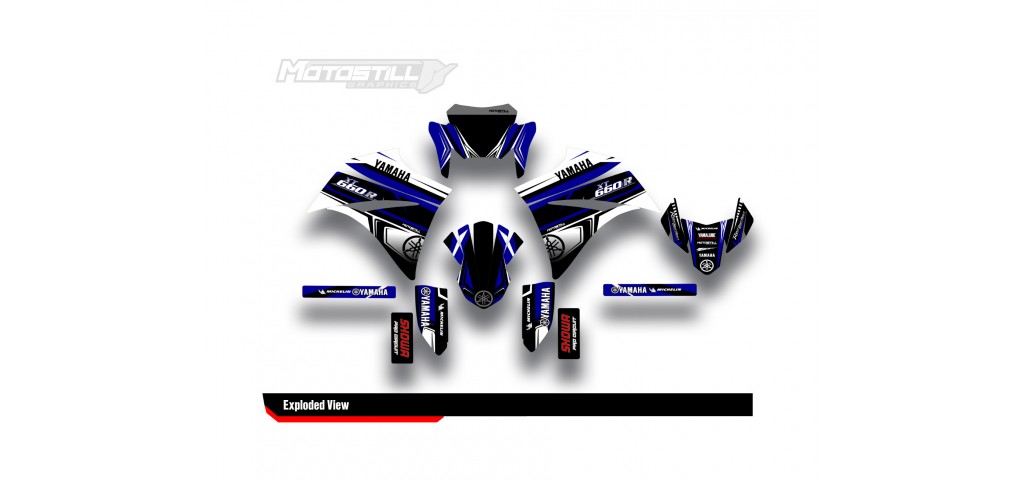 YAMAHA XTX 2004-2007 GRAPHIC STICKER SET DECAL KIT