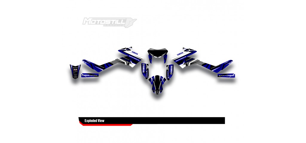 YAMAHA XTX 2007-2009 GRAPHIC STICKER SET DECAL KIT
