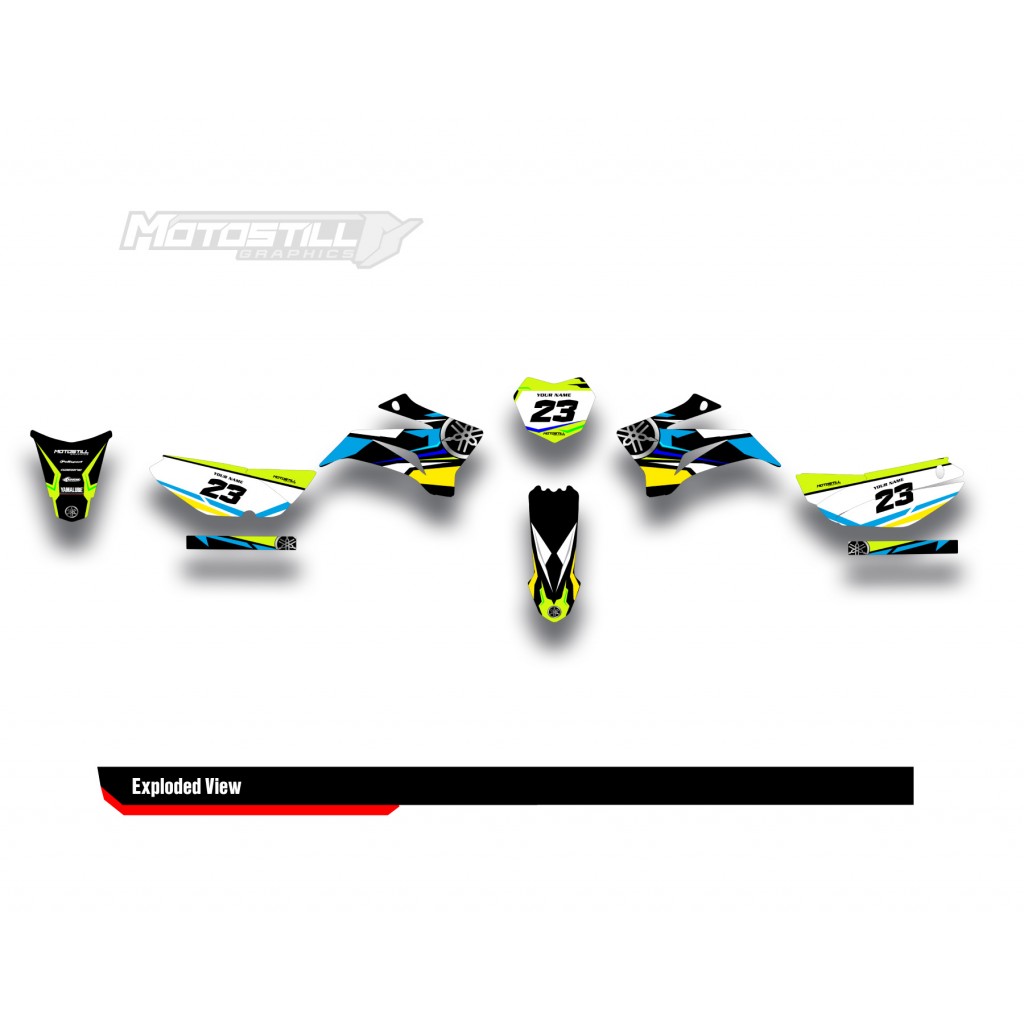 YAMAHA TTR 125 2008-2025 GRAPHIC SET DECAL KIT