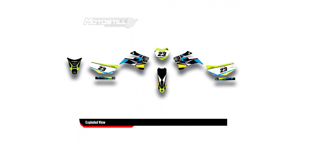 YAMAHA TTR 125 2008-2025 GRAPHIC SET DECAL KIT
